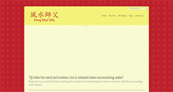 Desktop Screenshot of fengshuisifu.com
